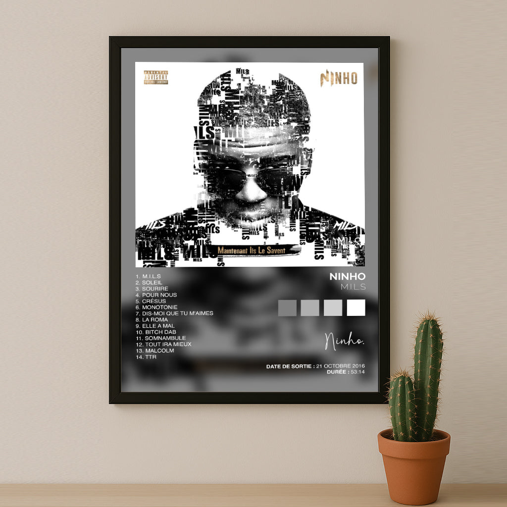 Poster Ninho - Album M.I.L.S