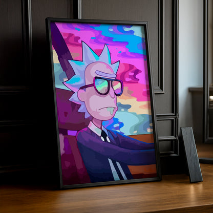 Cadre photo de Rick et Morty