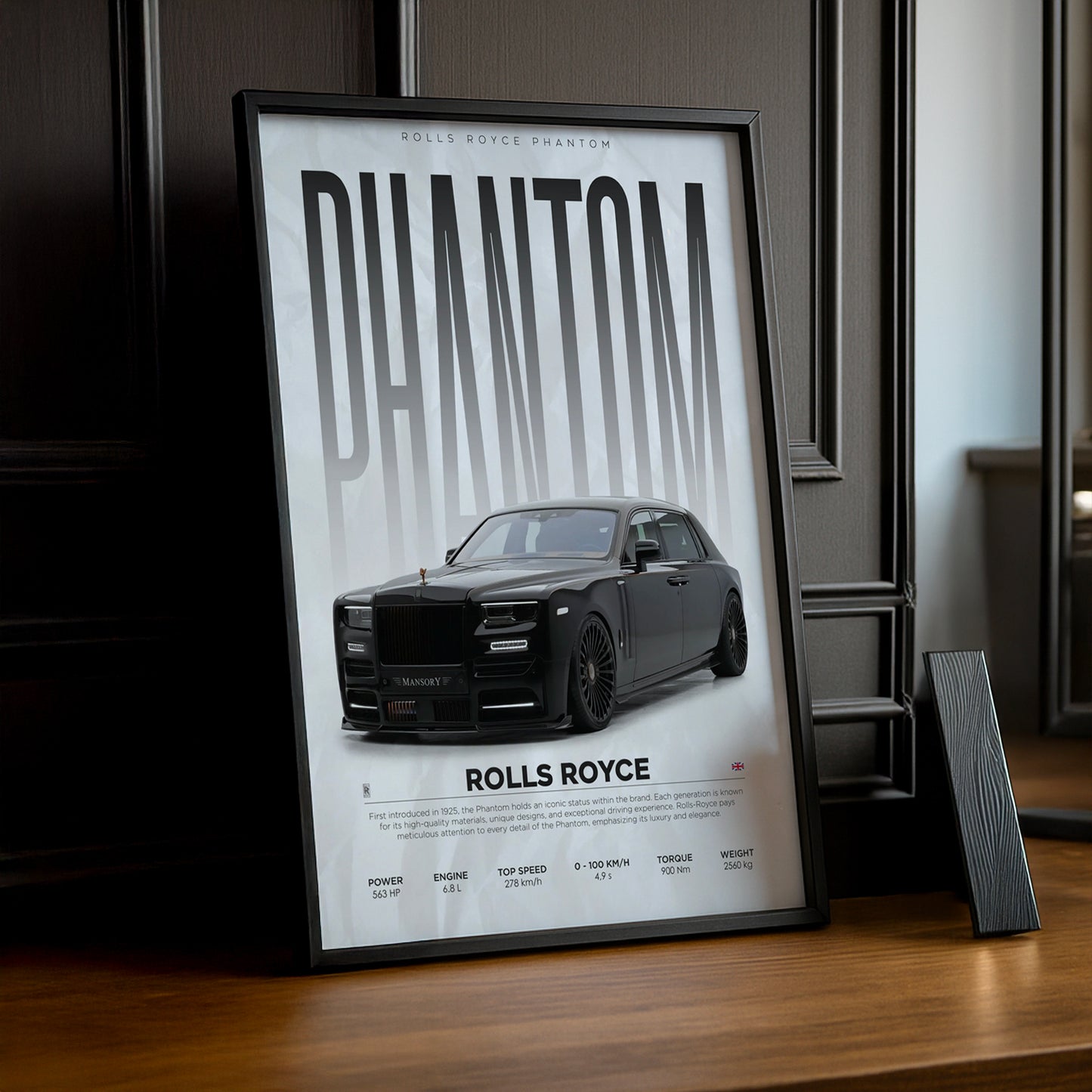 Cadre photo Rolls Royce Phantom