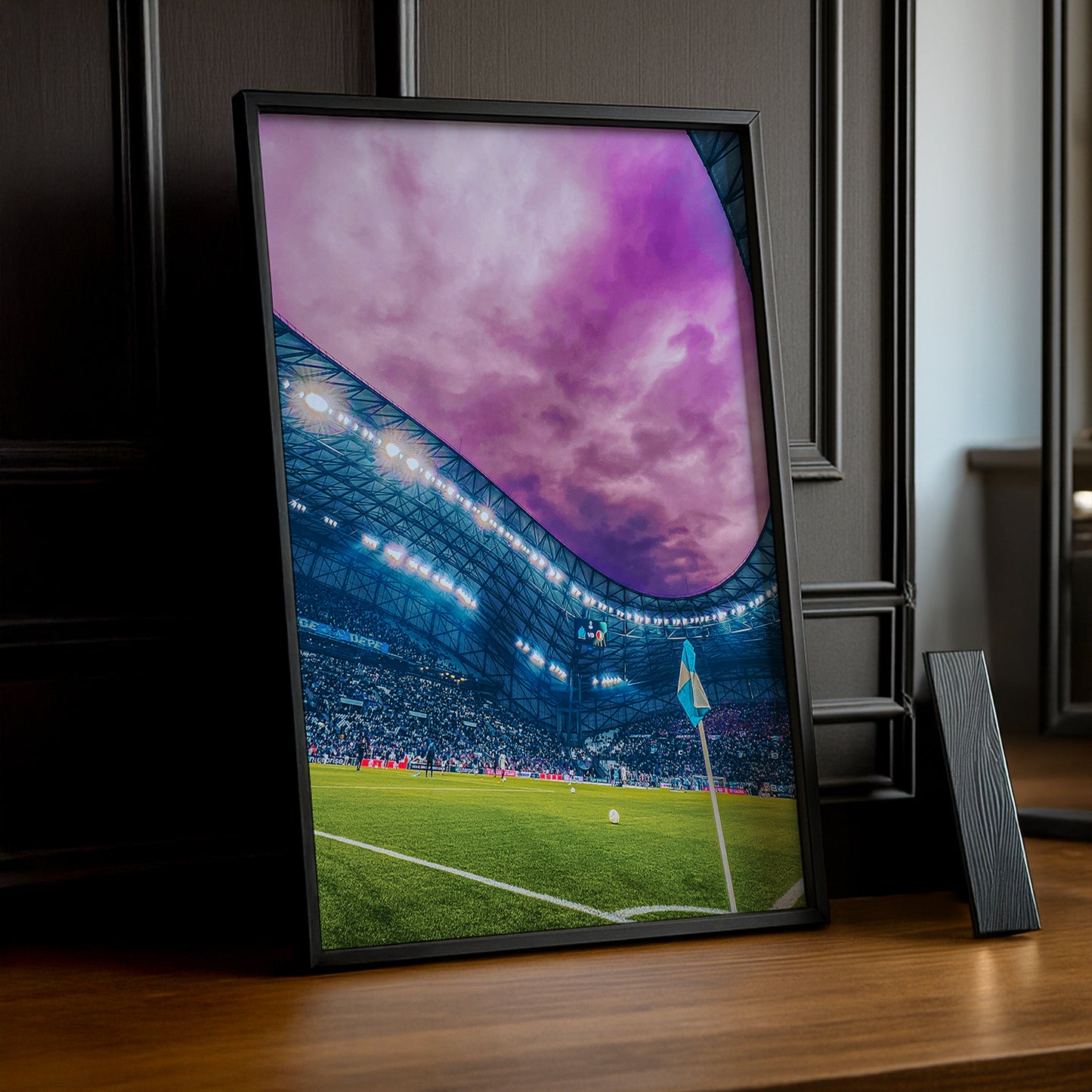 Cadre photo Olympique de Marseille Stade Vélodrome