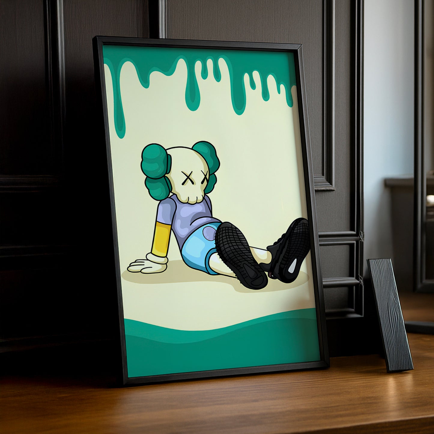 Cadre photo Kaws - Gluant