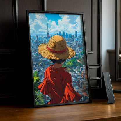 Einteiliger Ruffy-Fotorahmen 