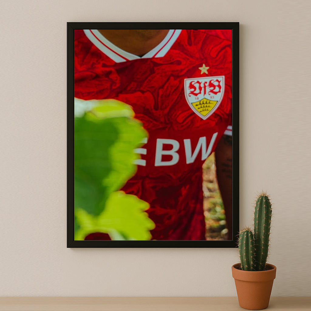 Poster Maillot Football - Stuttgart Kit 25-26
