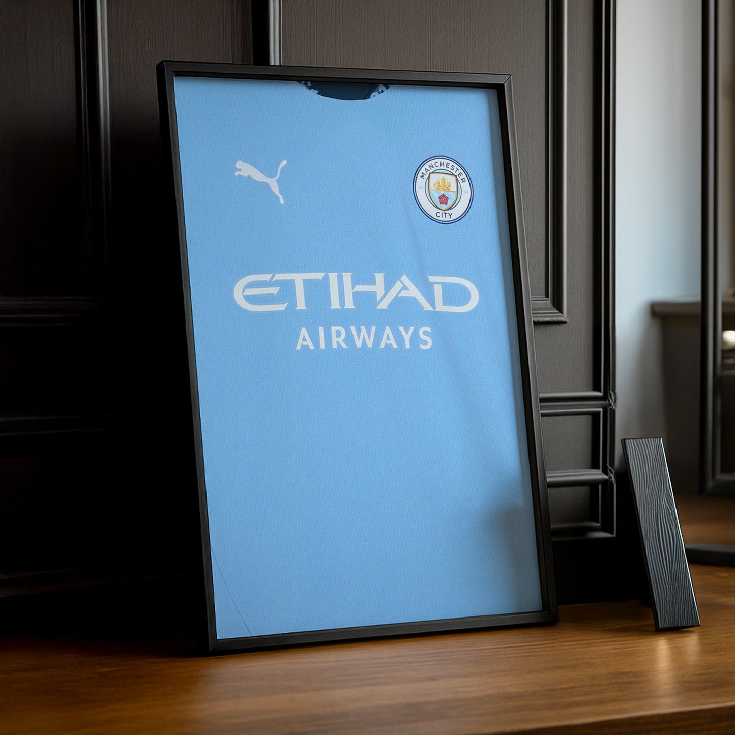 Cadre photo Maillot de Manchester City domicile