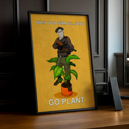 Cadre Photo Counter Strike - Go Plant
