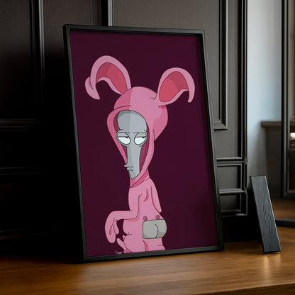 Cadre Photo American Dad - Roger Sweat Rose