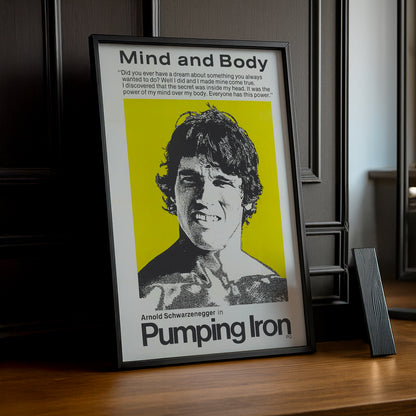 Cadre Photo Musculation - Pumping Iron