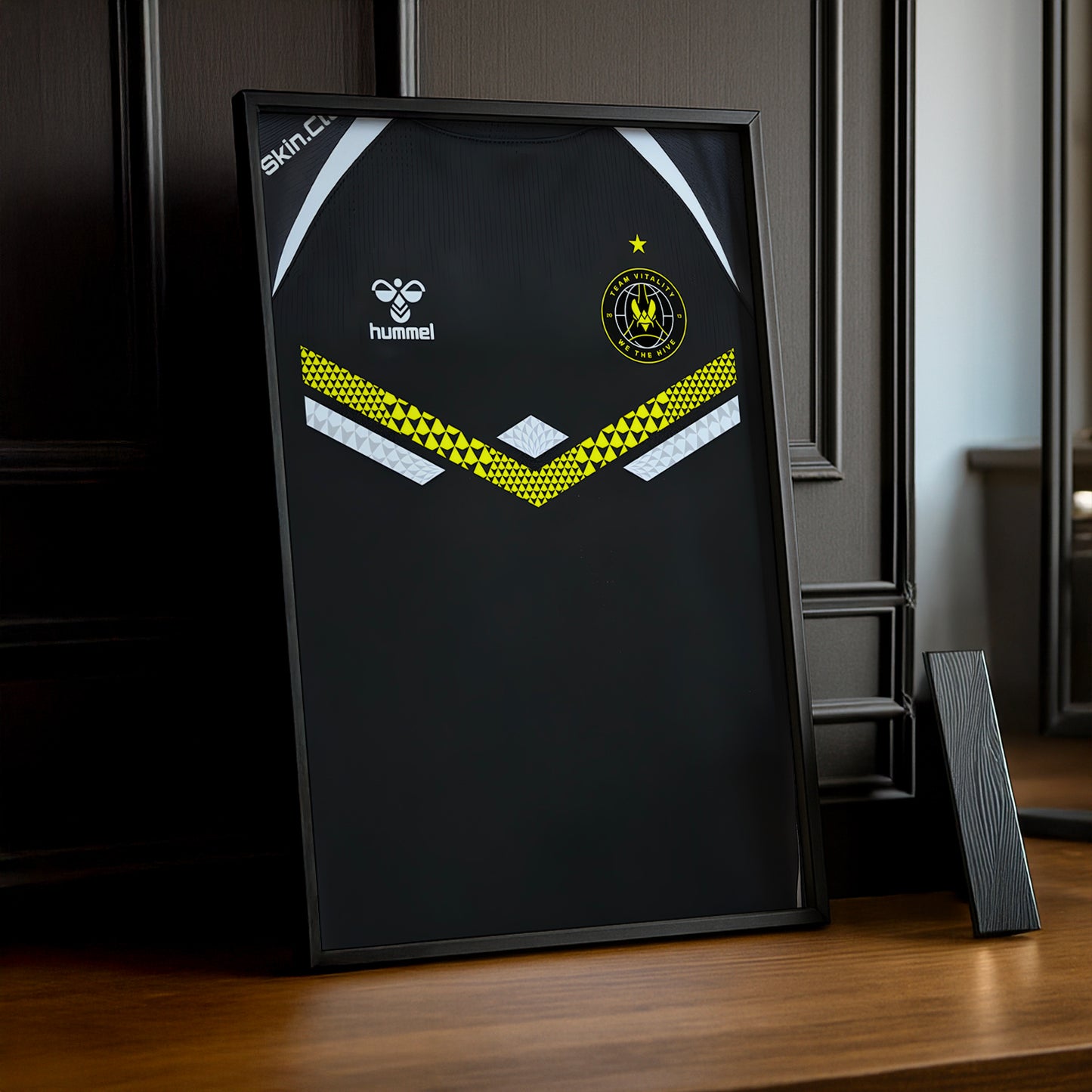 Cadre photo Team Vitality maillot noir