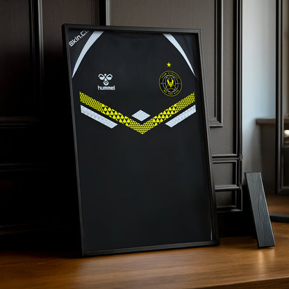 Cadre photo Team Vitality maillot noir