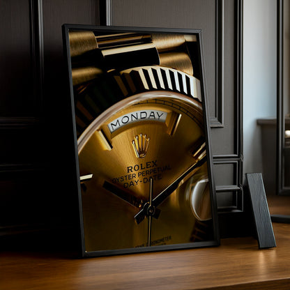 Cadre Photo Rolex - Gold