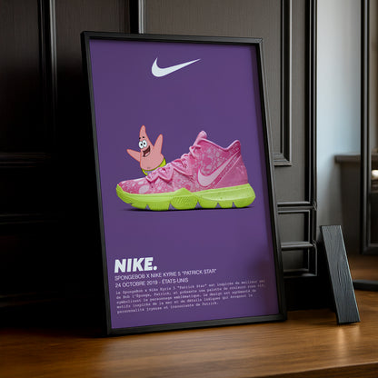 Spongebob x Nike Kyrie 5 Patrick Star Fotorahmen 