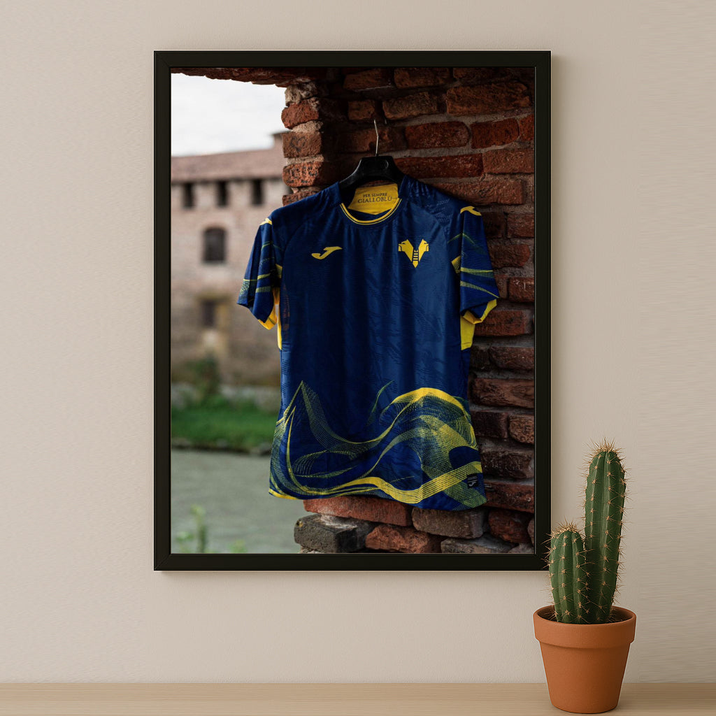 Poster Maillot Football - Hellas Verona Kit 25-26