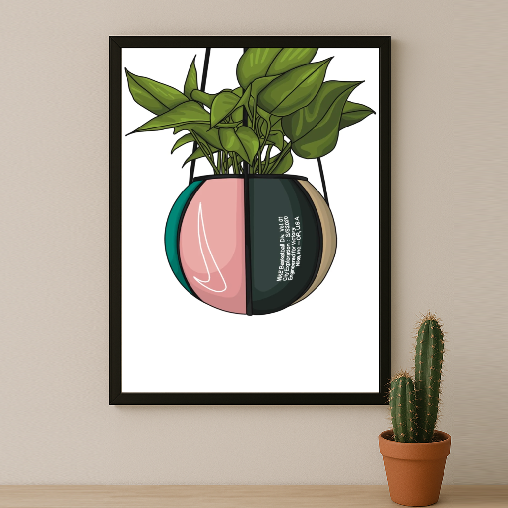 Poster Nike Illustration Vase