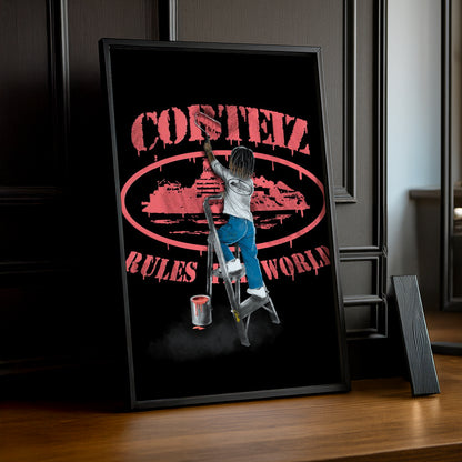 Cadre photo Corteiz - Peintre