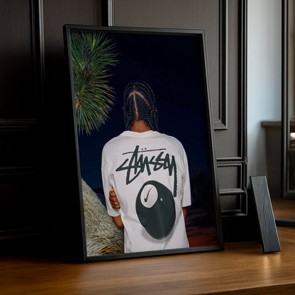 Cadre photo Stüssy t-shirt