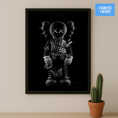 Poster Kaws - Companion Terrifiant