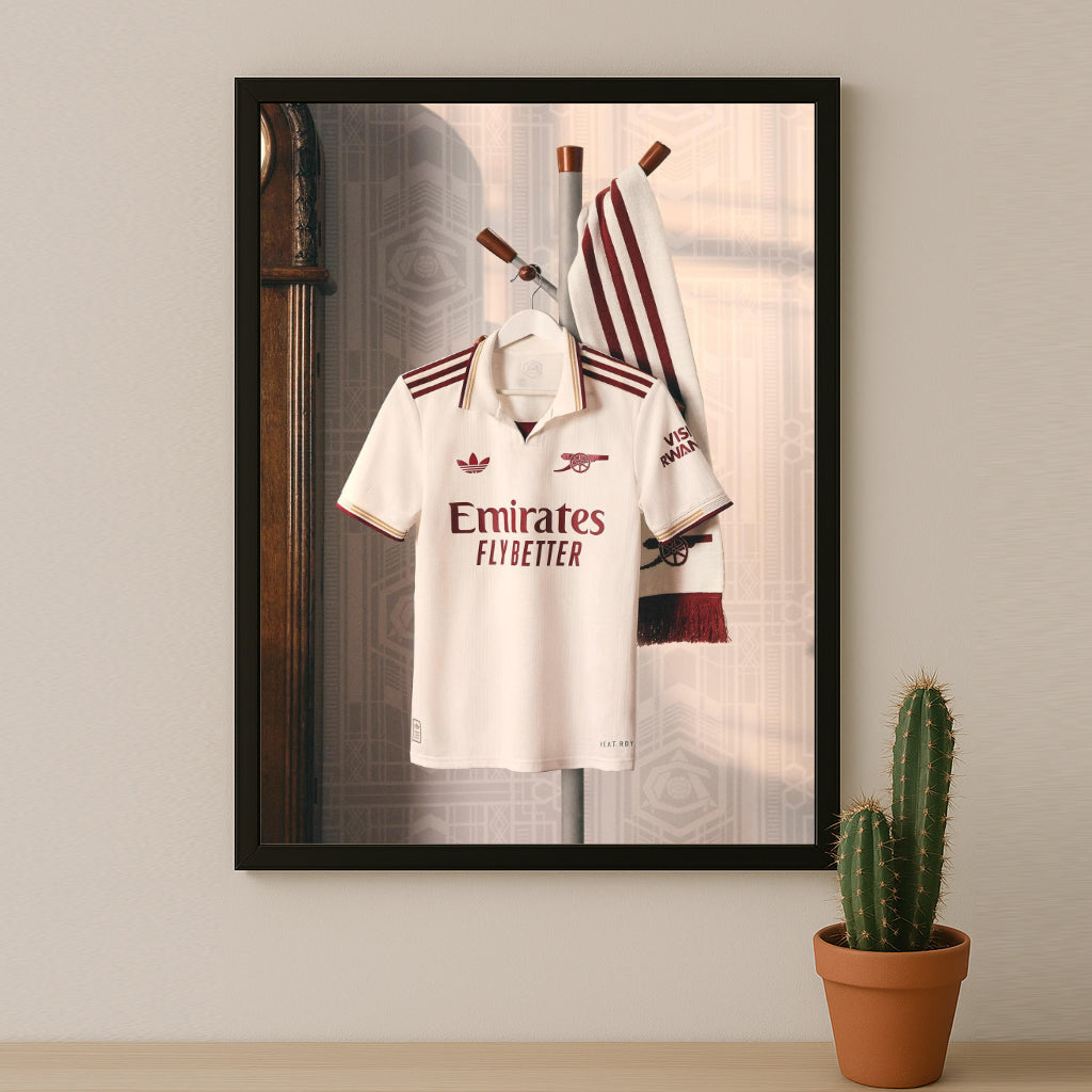 Cadre photo - Maillot Arsenal 25-26