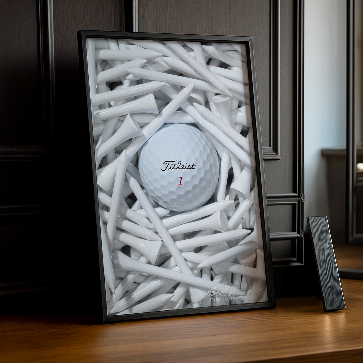 Cadre Photo Golf - Titleist White