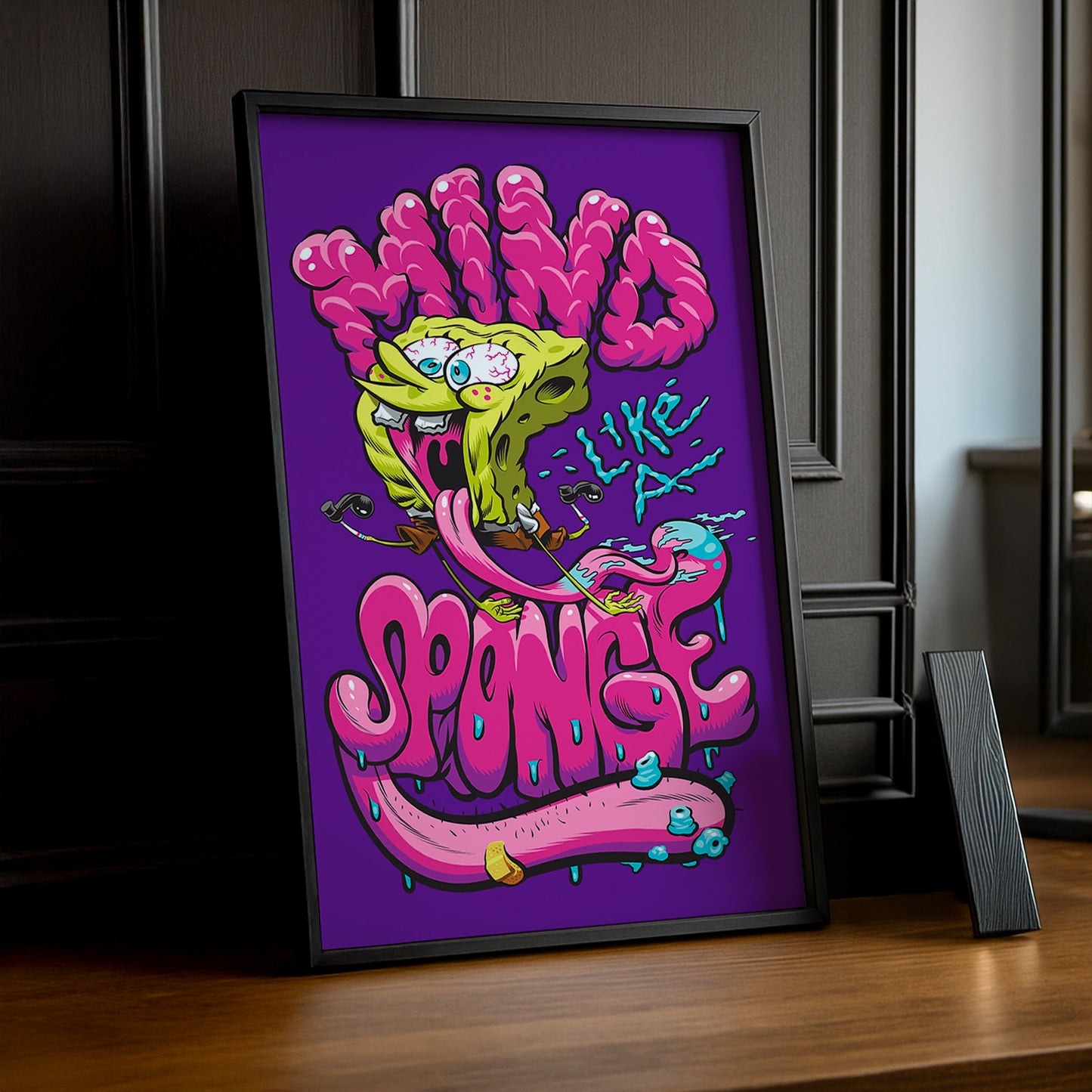 Cadre Photo Bob L'Éponge - Mind like a Sponge