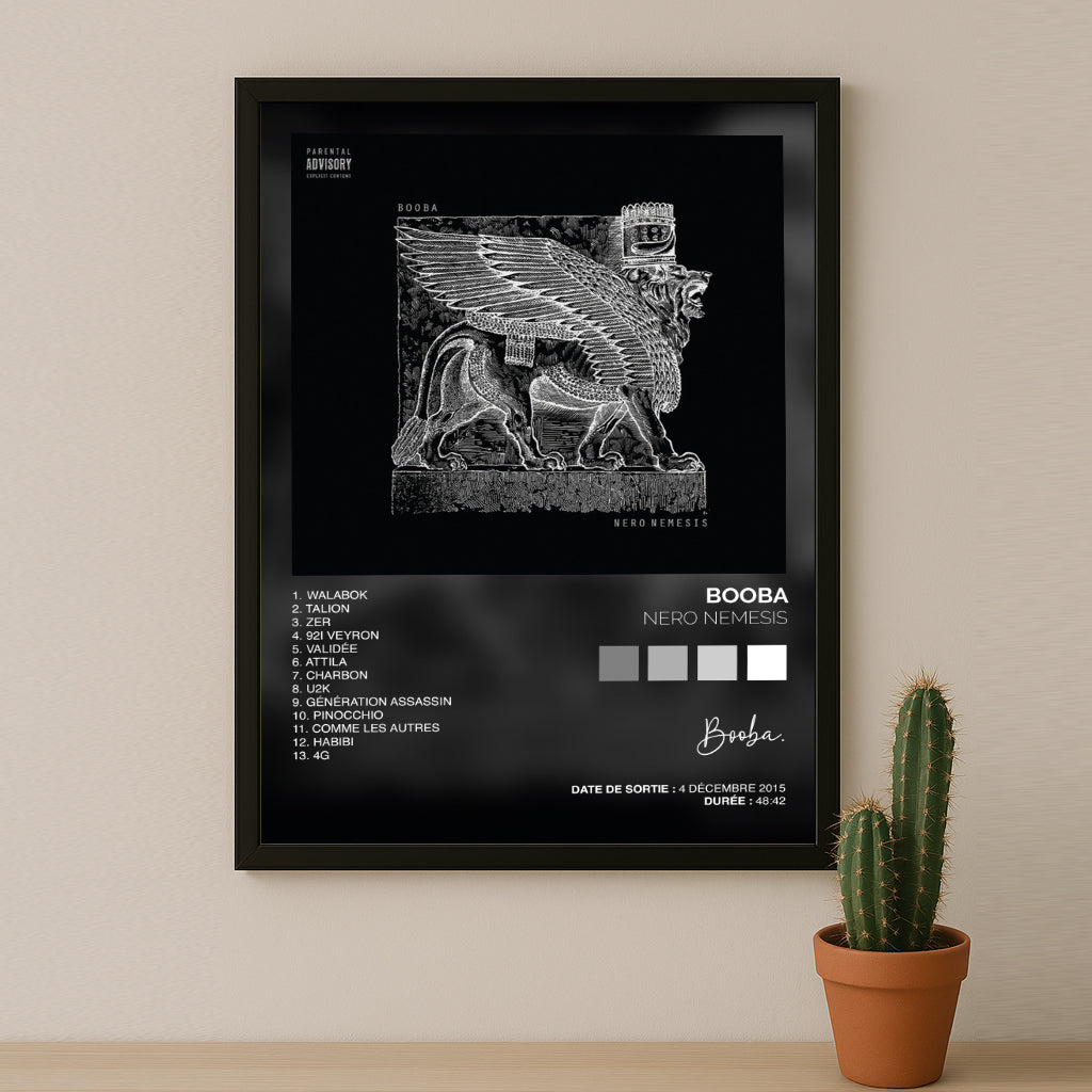 Poster - Album Booba Nero Nemesis