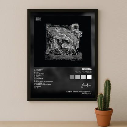 Poster - Album Booba Nero Nemesis