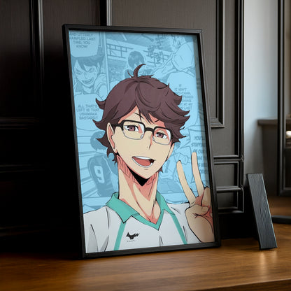 Cadre photo Volley-Ball - Haikyu Oikawa Tooru