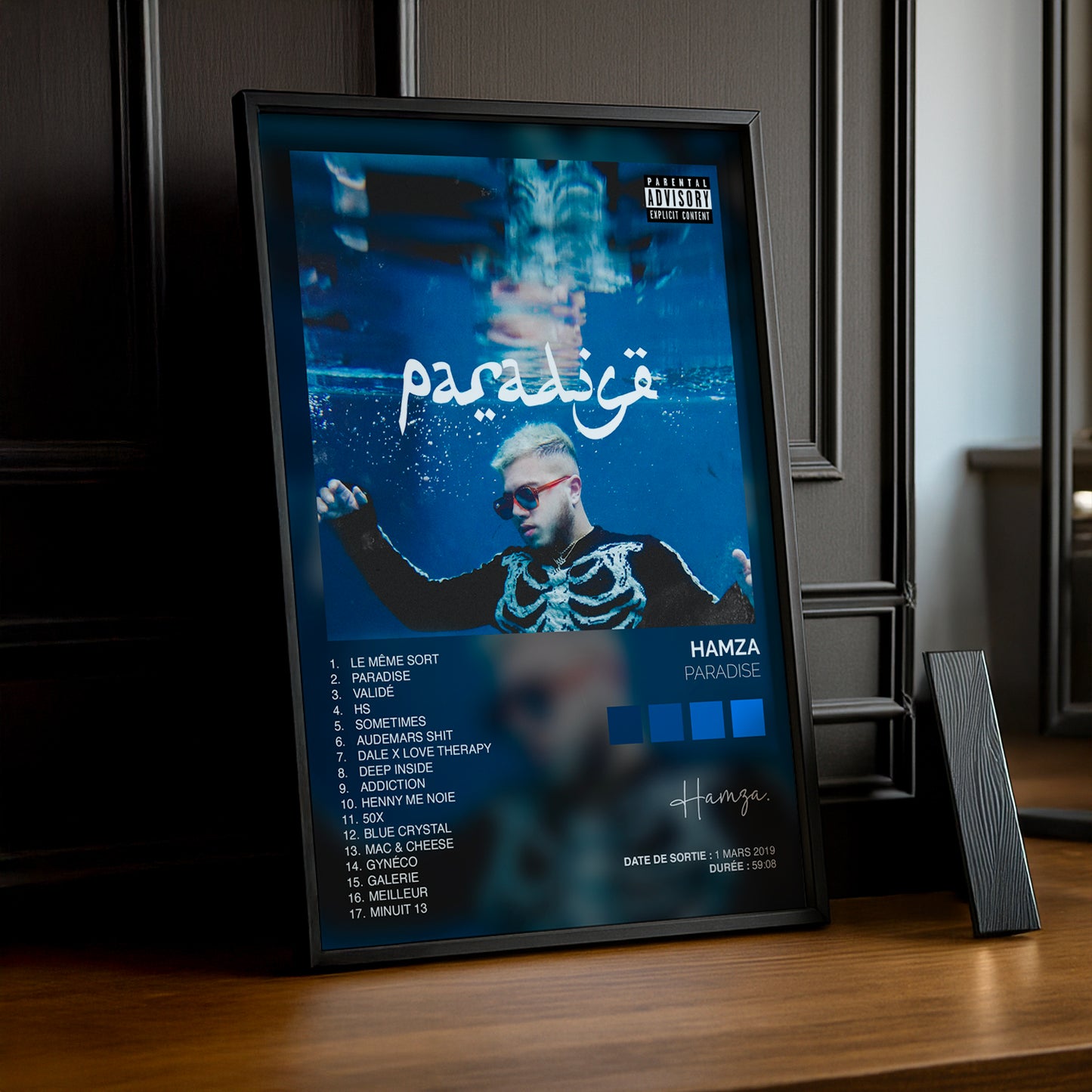 Cadre Photo Hamza - Paradise