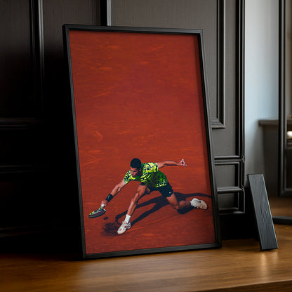 Cadre photo Tennis - Alcaraz