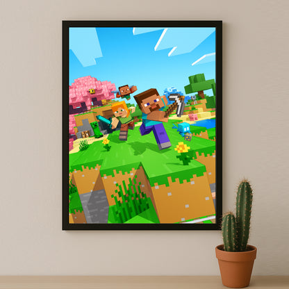 Cadre photo Minecraft - Bedrock