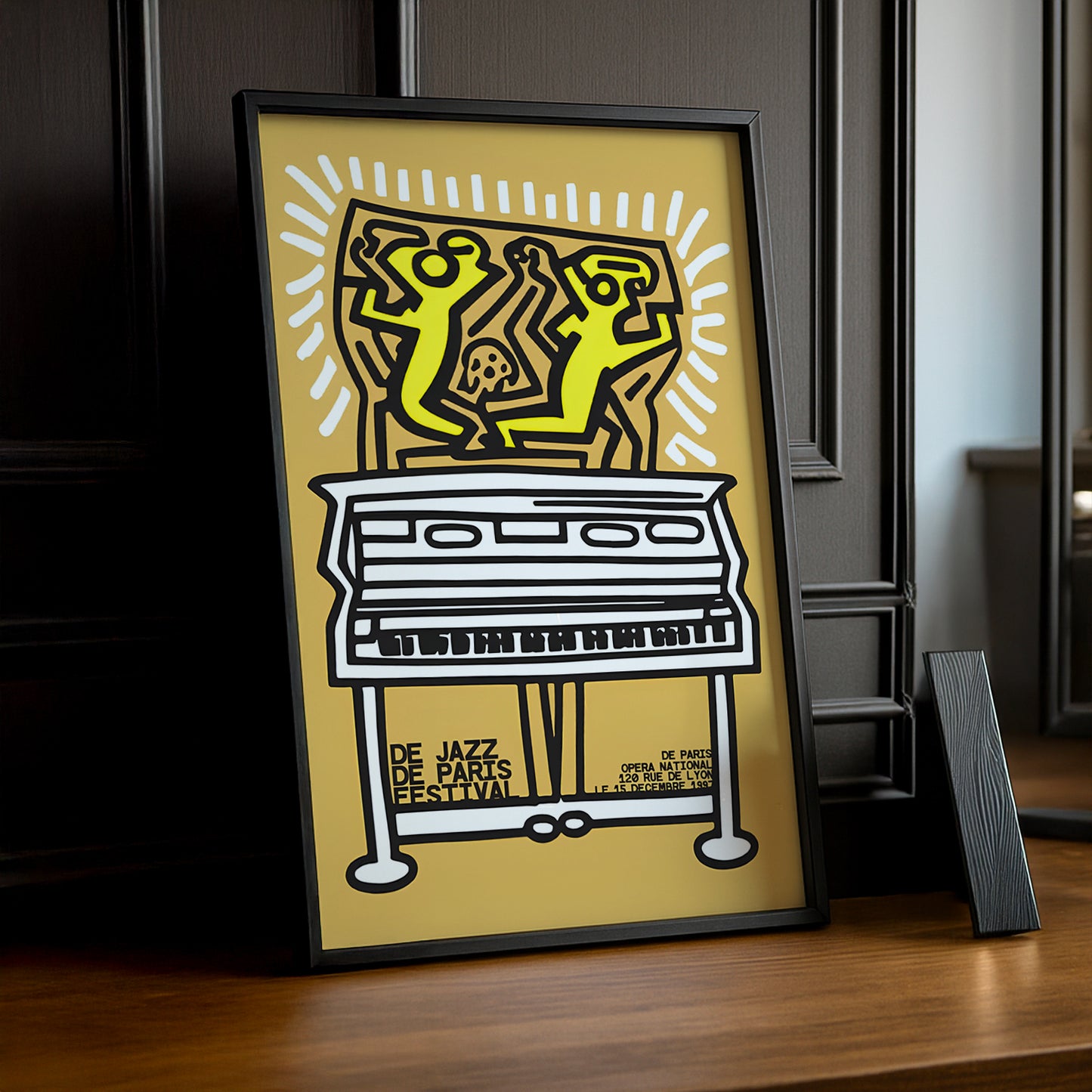 Cadre photo Keith Haring