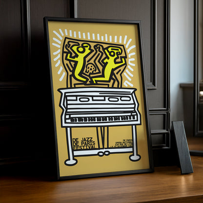 Cadre photo Keith Haring