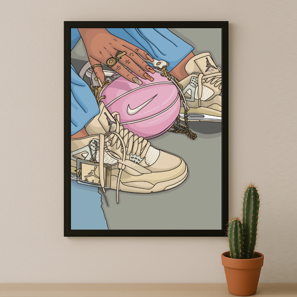 Poster Nike Jordan Basketball