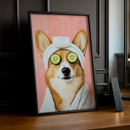 Chien concombre - Poster