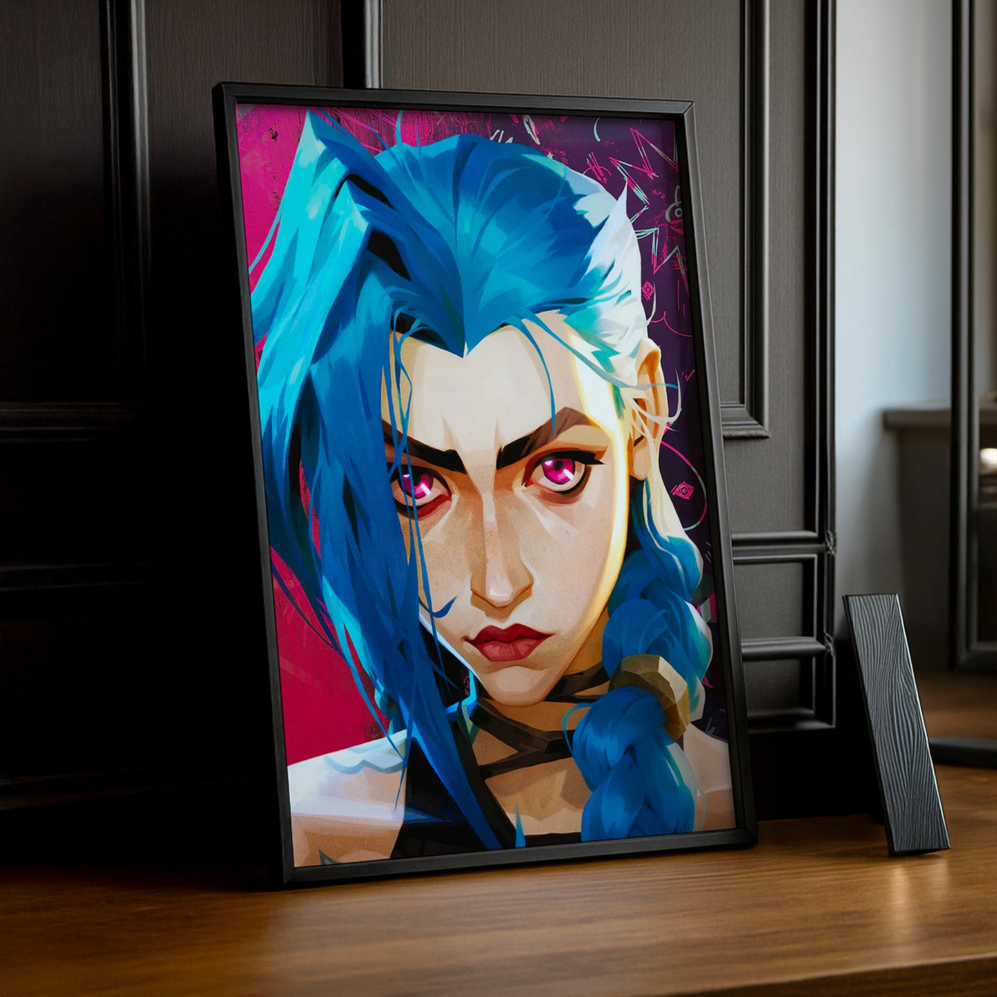 Cadre photo Jinx Portrait Arcane