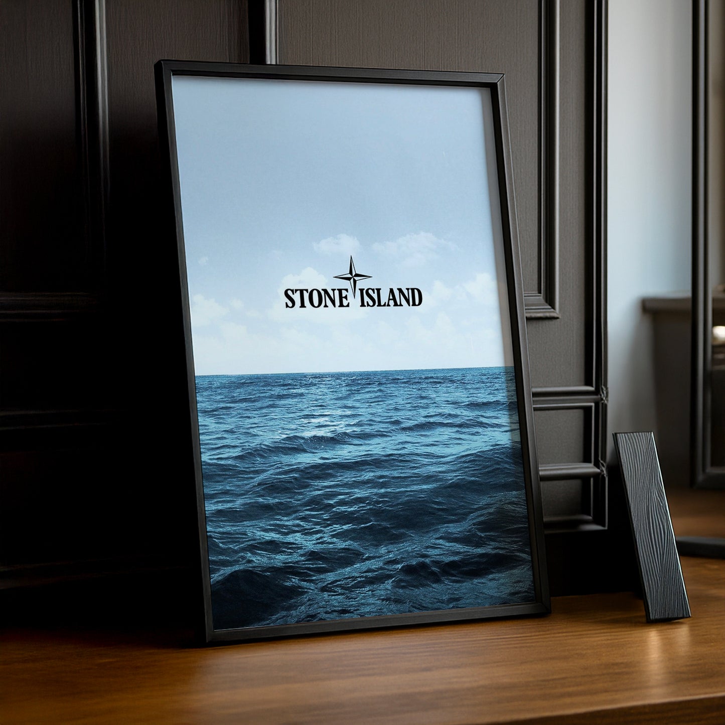 Cadre photo Stone Island vagues