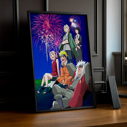 Cadre Photo Naruto - Feu d'artifice