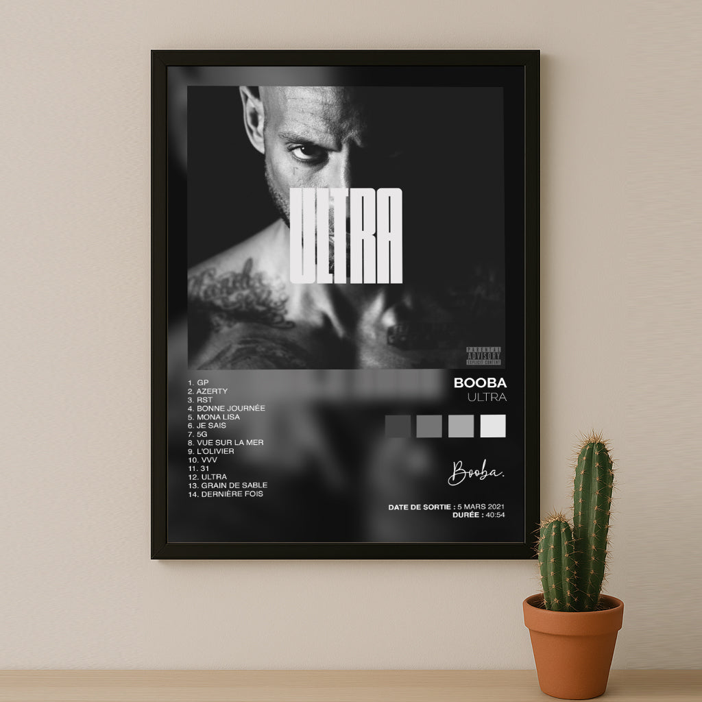 Poster Booba - Album Ultra