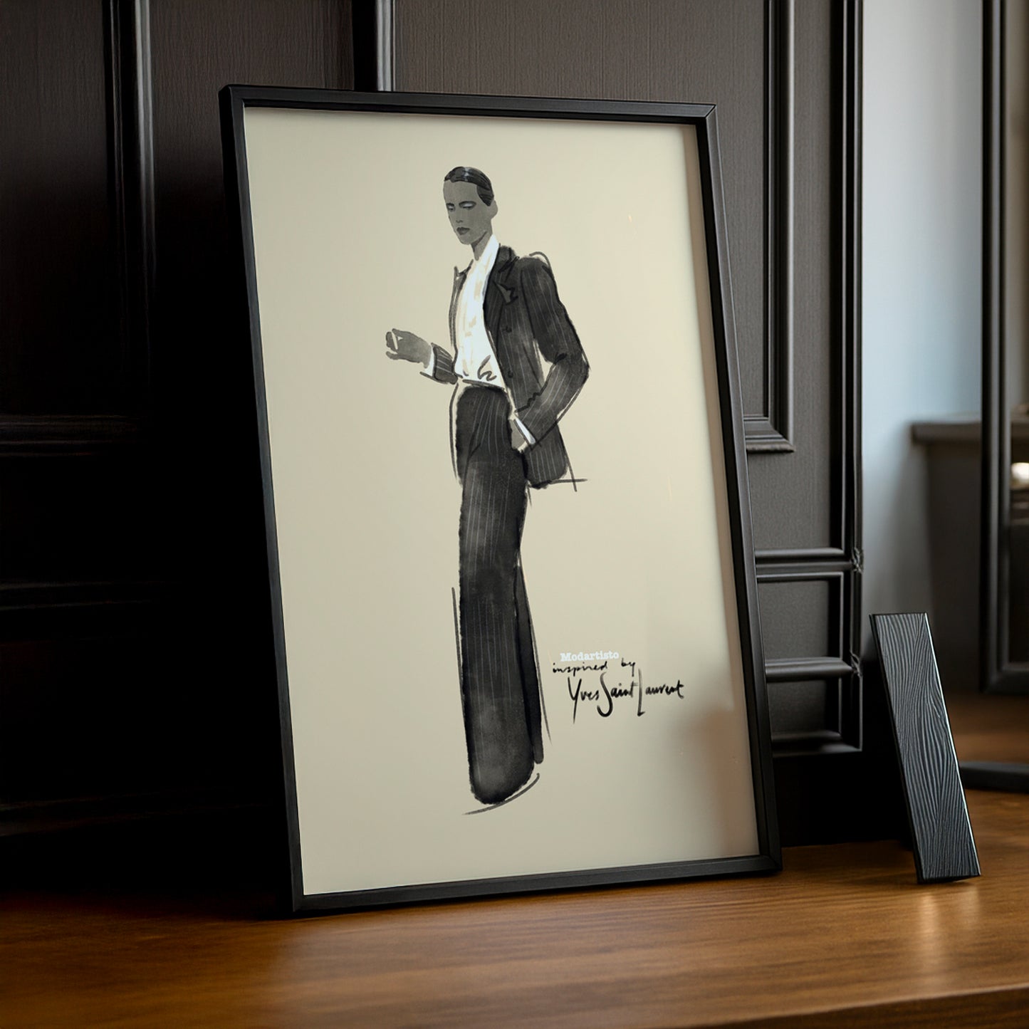 Cadre photo Yves Saint Laurent mode