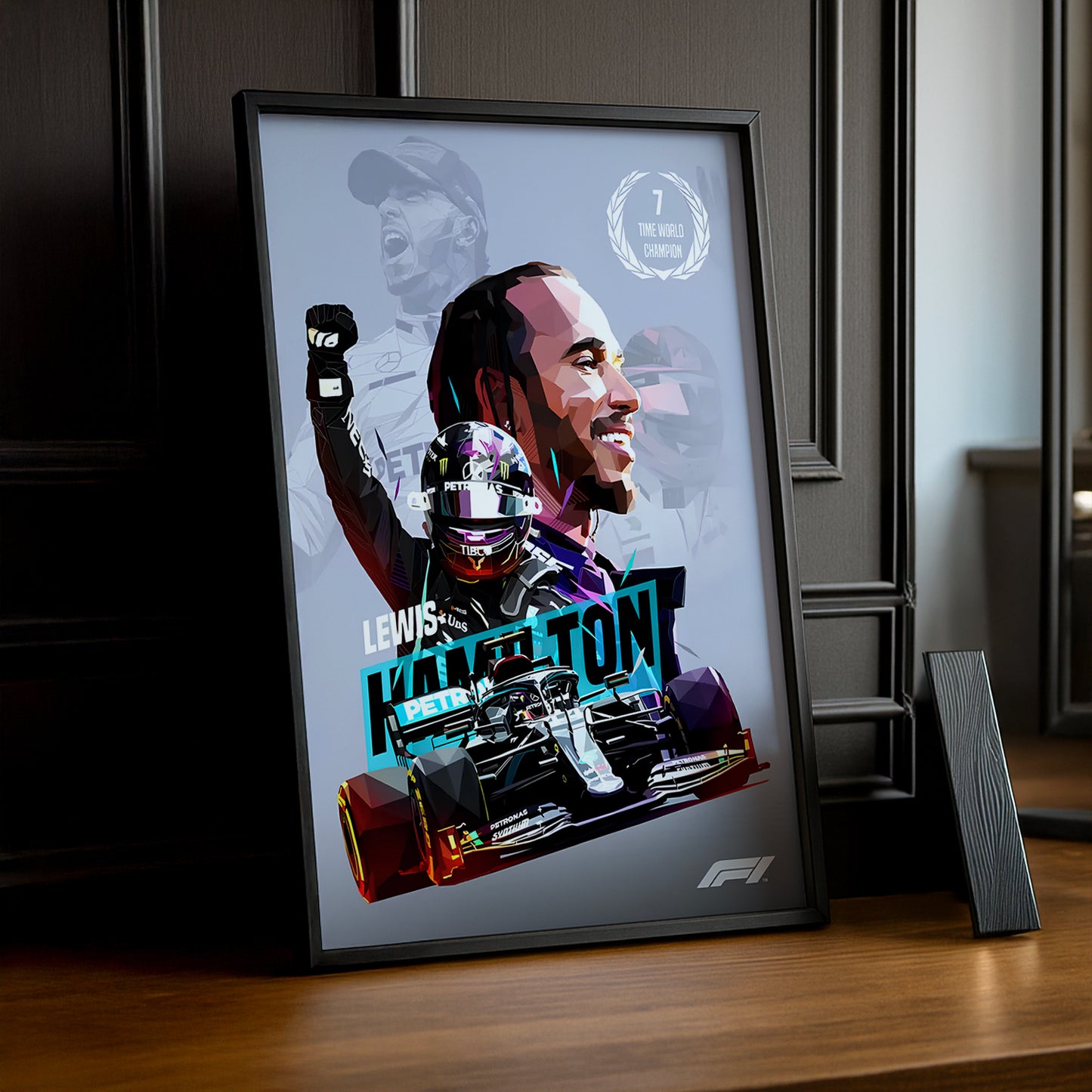 Cadre photo Lewis Hamilton Formule 1