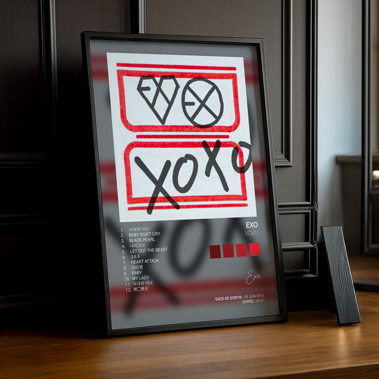 Cadre Photo K-Pop - Exo Xoxo