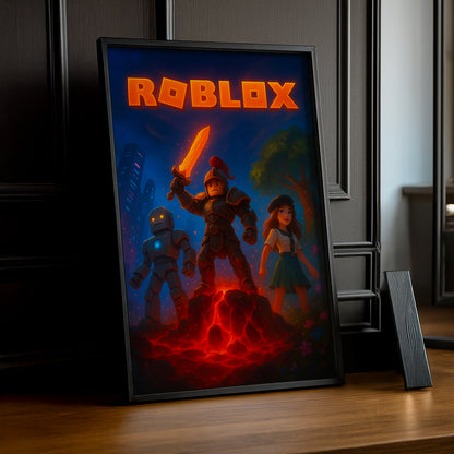 Cadre Photo Roblox - Rouge