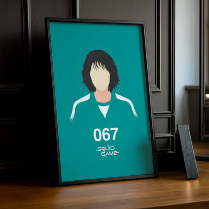 Cadre photo Squid Game