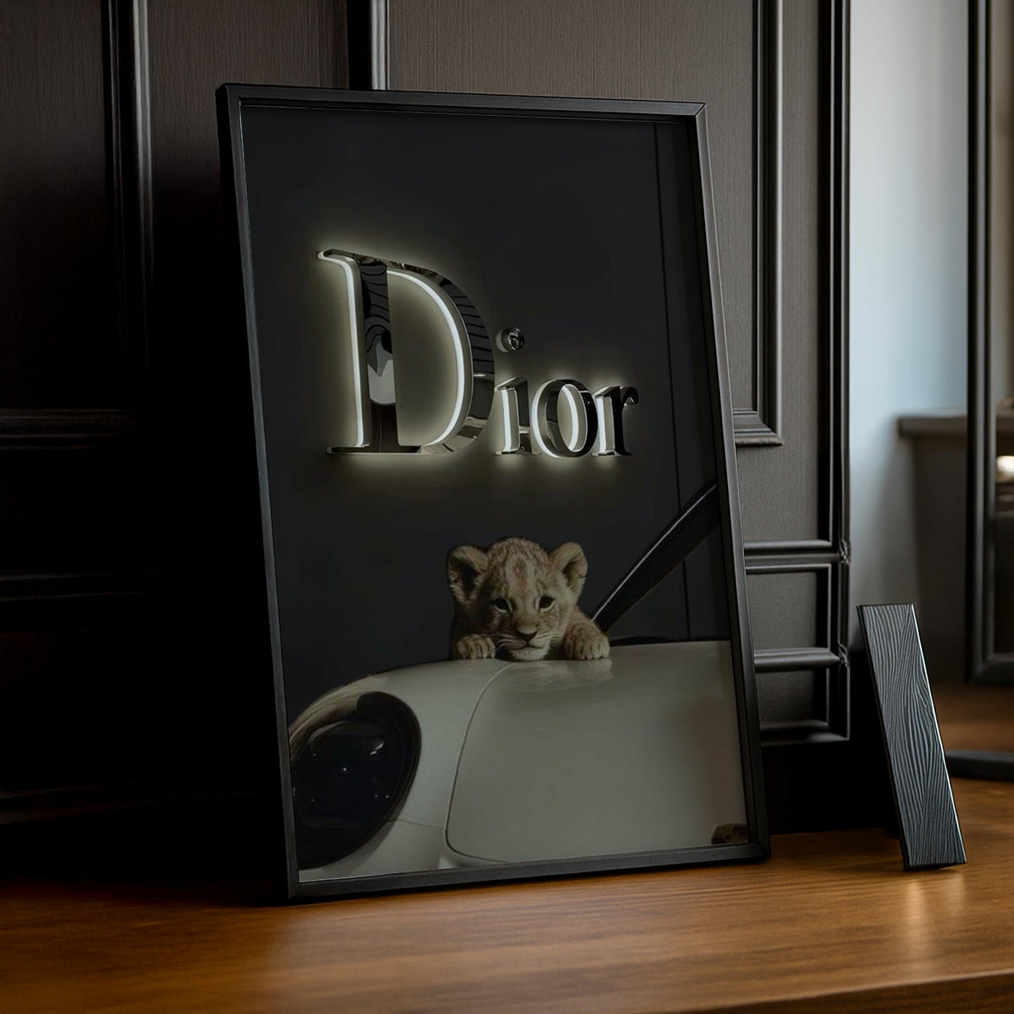 Cadre photo Dior - Porsche Lionceau