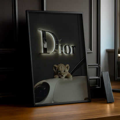 Cadre photo Dior - Porsche Lionceau