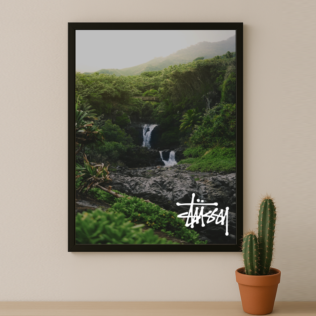 Cadre photo Stüssy - Natural