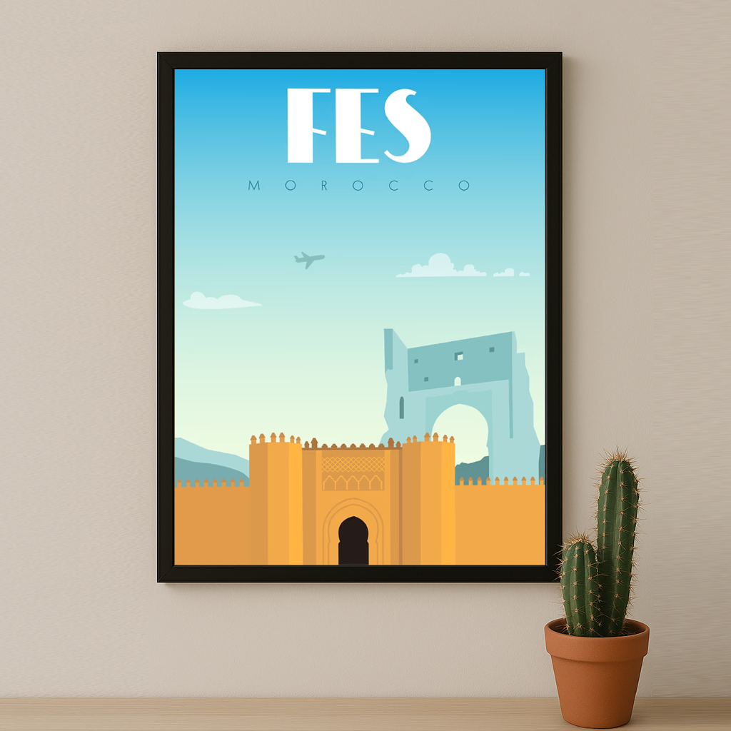 Fes Maroc - Poster