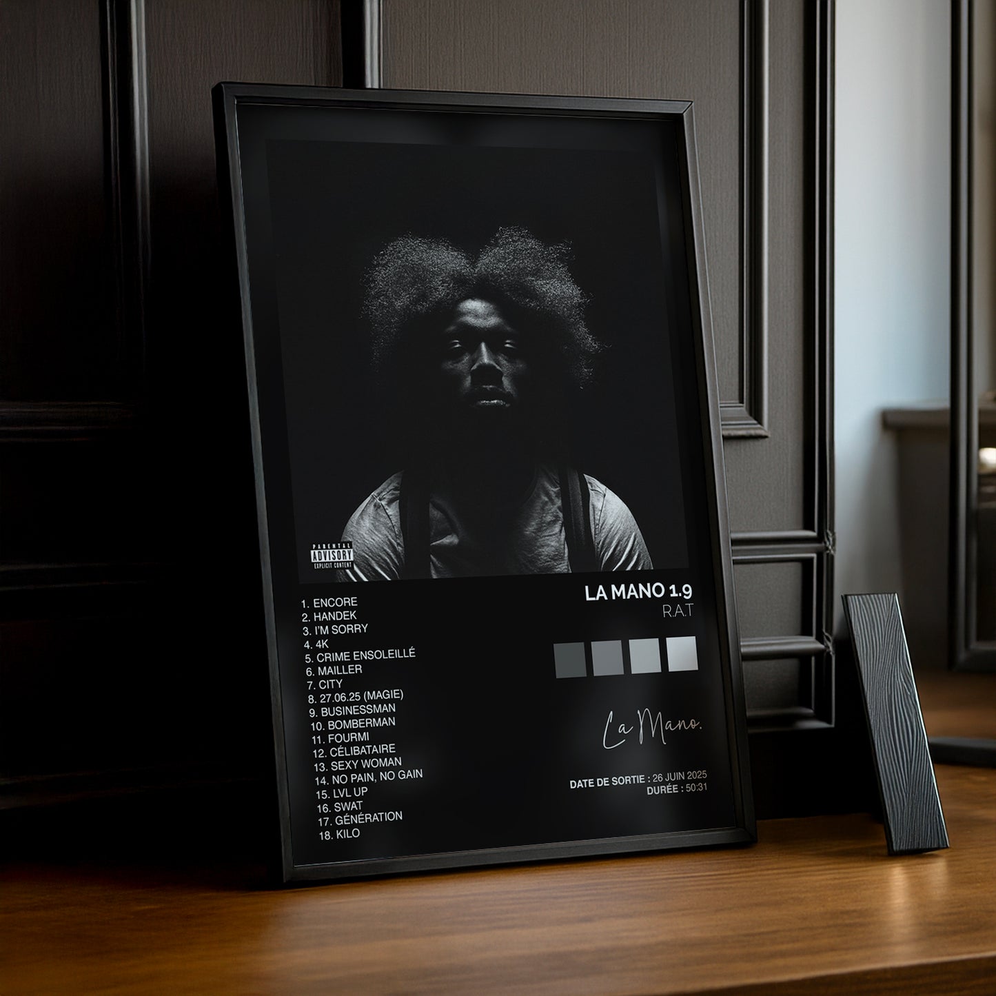 Cadre photo Album Musicaux - R.A.T de La Mano 1.9