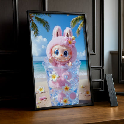 Poster Labubu - Gobelet