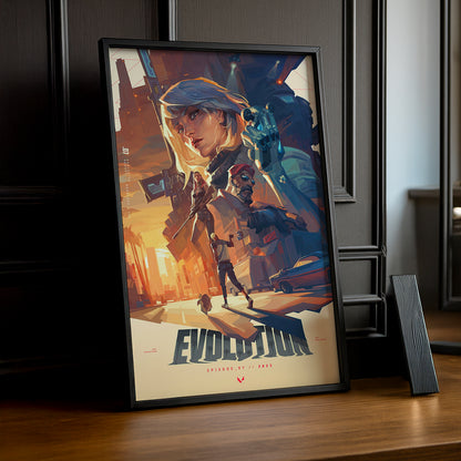 Cadre Photo Valorant - Evolution