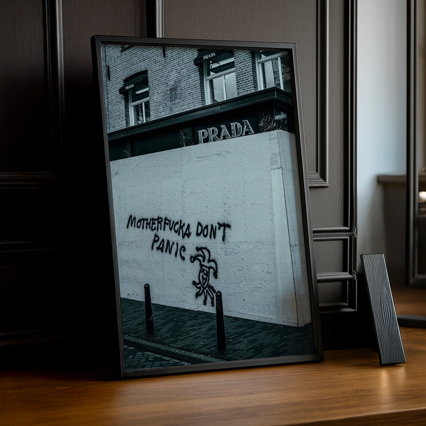 Cadre Photo Prada - Don't Panic Graffiti